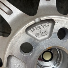 ブリヂストンVRX2 195/65R15 5穴　スダットレスタイヤホイール付き
の画像