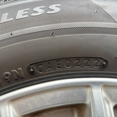 ブリヂストンVRX2 195/65R15 5穴　スダットレスタイヤホイール付き
の画像