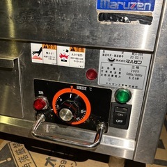 【中古】2020年製 マルゼン 電気 グリドル MEG-066 3相200V 6kw鉄板焼の画像