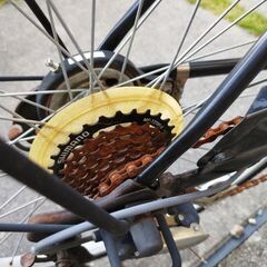 自転車26か27インチ　大人用の画像