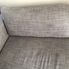 IKEAで購入した3人掛けソファの画像
