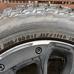 17インチオフロードヨコハマジオランダーAT  ジップセンホイール付き の画像