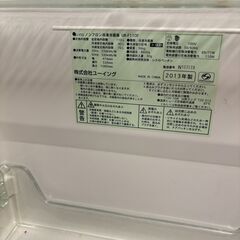 【2013年製】U-ING UR-F110F 冷蔵庫 110Lの画像