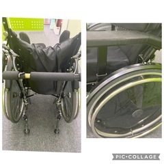 リクライニング車椅子
の画像