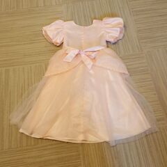 120cm　プリンセスのドレス　ピンク　かわいい　ハロウィン　仮装　お姫様の画像