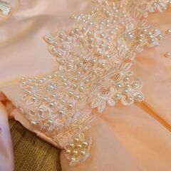 120cm　プリンセスのドレス　ピンク　かわいい　ハロウィン　仮装　お姫様の画像