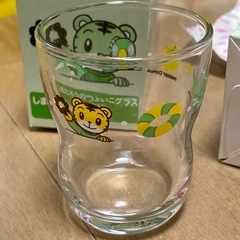 【新品未使用】ミスタードーナツ ミスド キッズセット しまじろう つよいこグラスの画像