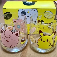 【新品未使用】ミスタードーナツ ミスド キッズセット しまじろう つよいこグラスの画像