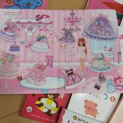 絵本15冊 リカちゃんマグネット着せ替え1 冊の画像