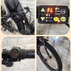 🌸美品🌸室内保管🌈バッテリー最高レベル🌼ブリヂストンビッケ2⚪️子供乗せ電動自転車ダークグレー7の画像