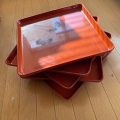 お盆　5枚セットの画像