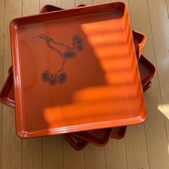 お盆　5枚セットの画像