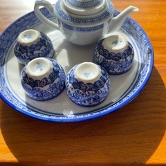 お茶セット　急須　カップの画像