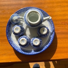 お茶セット　急須　カップの画像