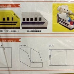 新品未開封 新幹線トイボックス 700系 923形 旅客車両＋ドクターイエロー 計2個セットの画像