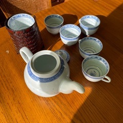 お茶セット　急須　カップの画像