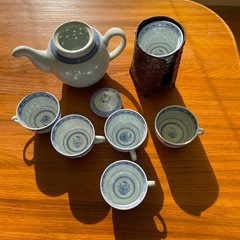 お茶セット　急須　カップの画像