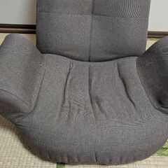 【引き取り限定1000円】ポケットコイル ハイバック座椅子 肘掛け付き（ダンスのゲン）の画像