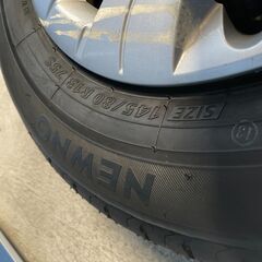 【良品】BRIDGESTONE タイヤ 145/80R13 75S 2022年製 現状品 早い者勝ち 引取歓迎 配送OKの画像