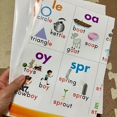 フォニックス　英語ポスター　知育の画像