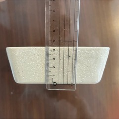 グレーのスクエア小鉢、サイズ12.5cm、4枚の画像