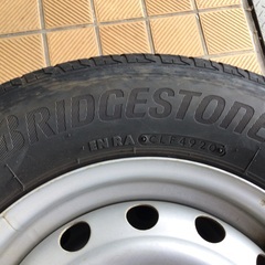 ブリヂストン k370 LTタイヤ　145/80 R12 夏タイヤ4本セット　軽トラ　軽バンの画像