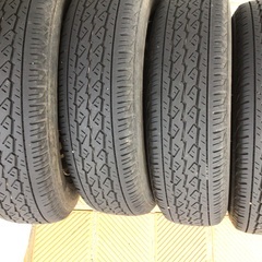ブリヂストン k370 LTタイヤ　145/80 R12 夏タイヤ4本セット　軽トラ　軽バンの画像