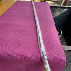 未使用　倉庫保管品　棚柱　ホワイト　２本の画像