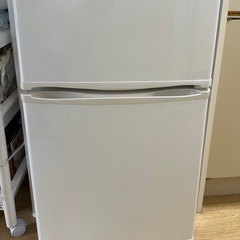 maxzen 2ドア冷蔵庫 JR090ML01WH（2019年製）の画像