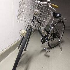 自転車 27インチ 6段変速 オートライトの画像