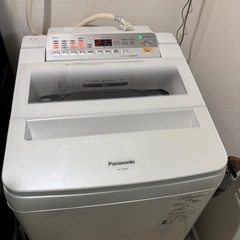 Panasonic 8kg 8キロ 洗濯機 本体 縦型洗濯機 インバーター全自動洗濯機 NA-FA80H6-W ホワイト 白の画像