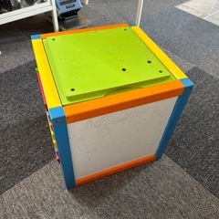 知育木製アクティビティキューブ 知育玩具の画像