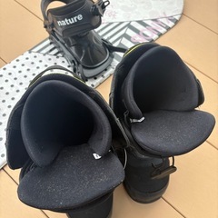 スノーボードセット 板144cm靴24.5cmの画像