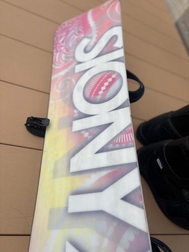 商談スノーボードセット 板144cm靴24.5cm