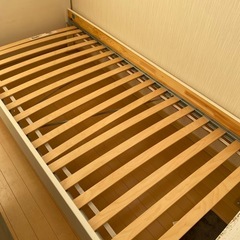 IKEA シングル ベット　の画像