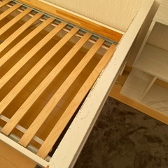 IKEA シングル ベット　の画像