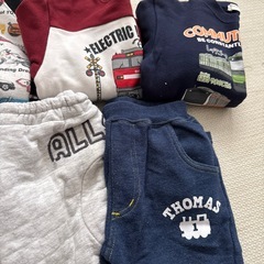 男の子冬服90.95の画像