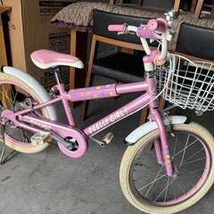 Dhally Girl デューリーガール 16インチ 自転車 子供用 幼児用 Used/キレイの画像