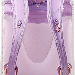 【新品】大人気 女の子ランドセル ユニコーンモデル 大容量 軽量 6年保証 全国送料無料 スクールバック 小学生通学カバン パープル③の画像