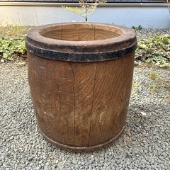 木臼　餅つきの画像