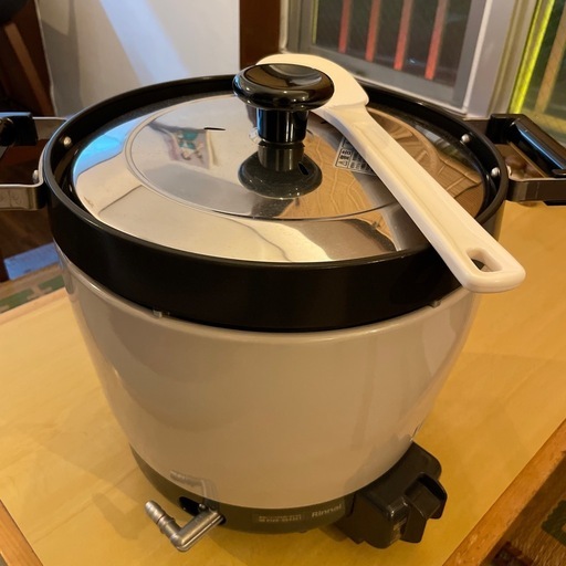 ガス炊飯器2升炊き