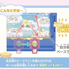 ③新品【すみっコピンポンながれ星ラリーゲーム】すみっコぐらし の画像