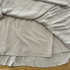 AMERICAN HOLIC M サテン ロングスカート シャンパンゴールドの画像