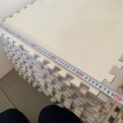 ジョイントマット　約60×60cm× 2cm厚　18枚　リバーシブルの画像