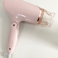 【中古品】TESCOM テスコム マイナスイオンヘアードライヤー naturam TID325 ターボ 美容家電 ピンクの画像