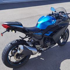 ニンジャ250　Ninja250　前後タイヤ新品　自賠責あり　41000KM　整備済　フォークシール、エンジンオイル交換済　詳細写真、始動動画ありの画像