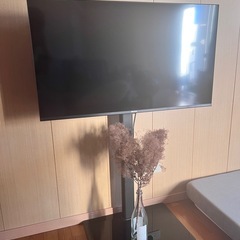 ハイセンス 40V型  テレビスタンド ハードディスク 3点セットの画像