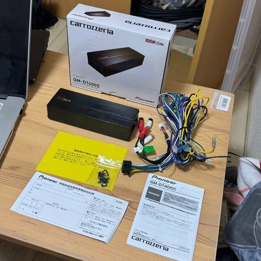 carrozzeria アンプ GM-D1400II｜動作品｜NCNR