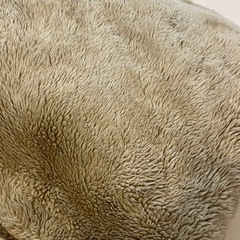 無印良品　厚手アクリル毛布　シングルの画像