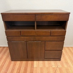 両面収納棚　収納家具　マガジンラックの画像